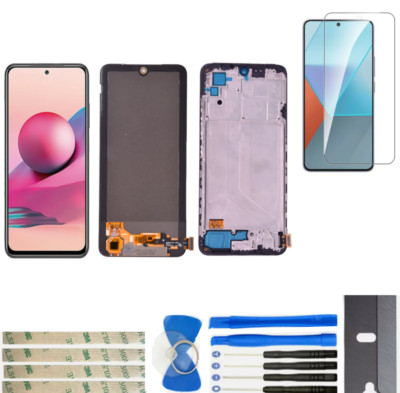 For Xiaomi Redmi Note 10 / 10S Lcd Display Touch Screen Replacement Digitizer