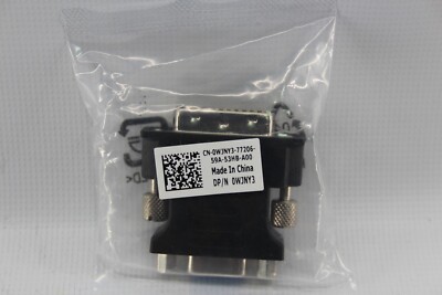 2-Pack NEW DVI Male to VGA Dell Wyse Female Video Adapter WJNY3 0WJNY3