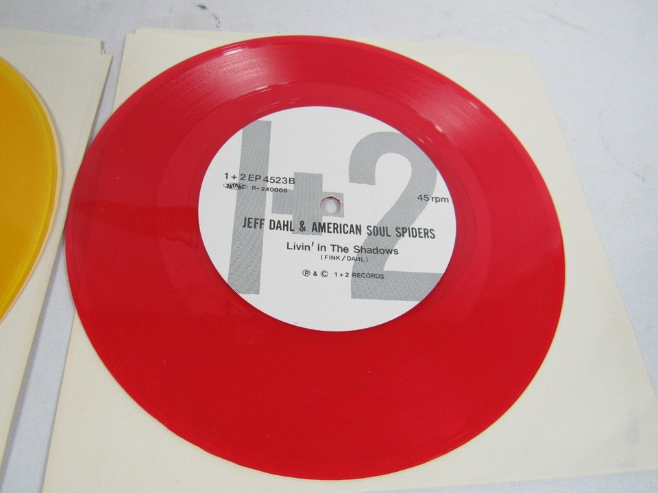 Jeff Dahl 6 Vinyl 7" Single /EP Bundle/ Lot Punk Rock Poison Idea