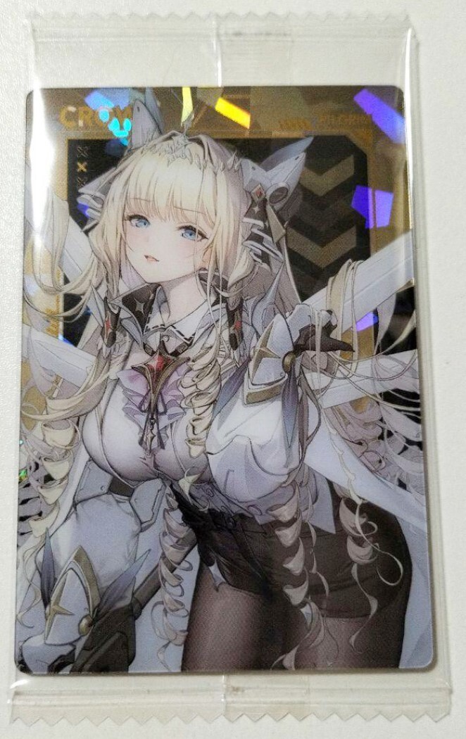 GODDESS OF VICTORY NIKKE Trading Card W#2 No.27 Crown SEC GODDESS OF VICTORY NIKKE Trading Card W#2 No.27 Crown SEC