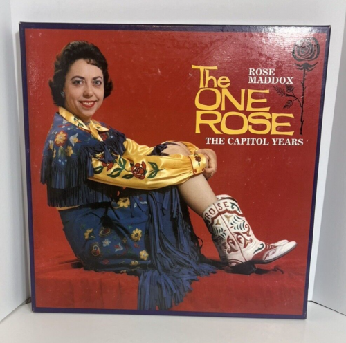 ROSE MADDOX - The One Rose (the Capitol Years) - Bear Family Box Set - RARE - Picture 1 of 14