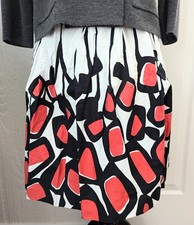 Vintage Y2K Talbots Petites Bubble Skirt 100 Cotton Whimsygoth Fairy Women's 6