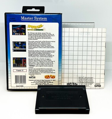 Spider-Man Return Of The Sinister Six - Sega Master System