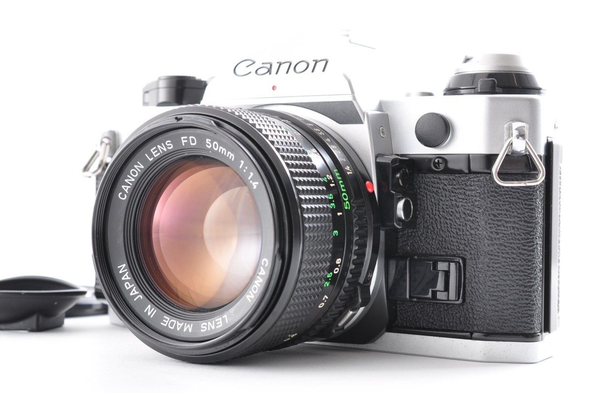 Canon AE-1 Silver / Lens FD 50mm f/1.4 Excellent+3 SLR from