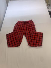 Old Navy Plaid Lounge Pajama Pants Size M 24" Elastic Waist - 24" Inseam