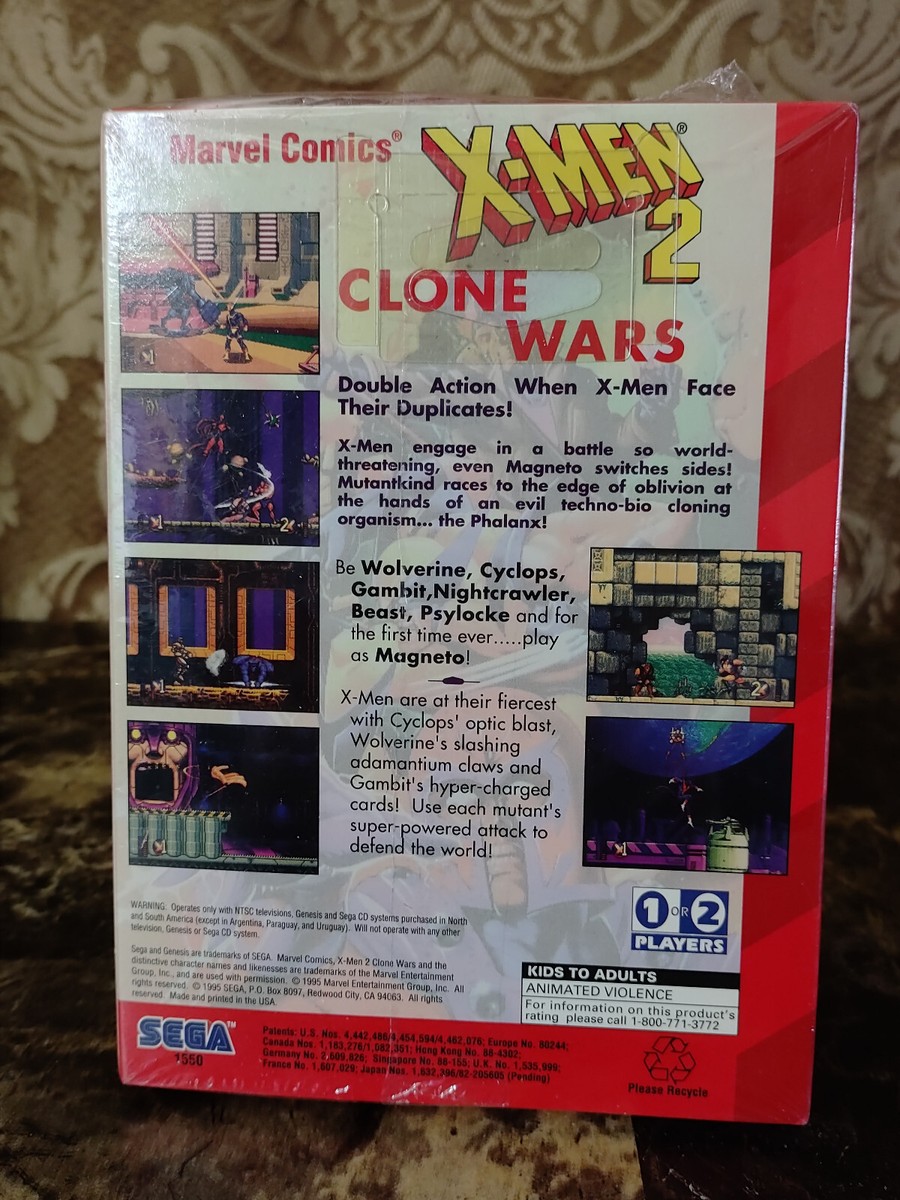 X-Men 2: Clone Wars (Sega Genesis, 1995) 10086015508| eBay