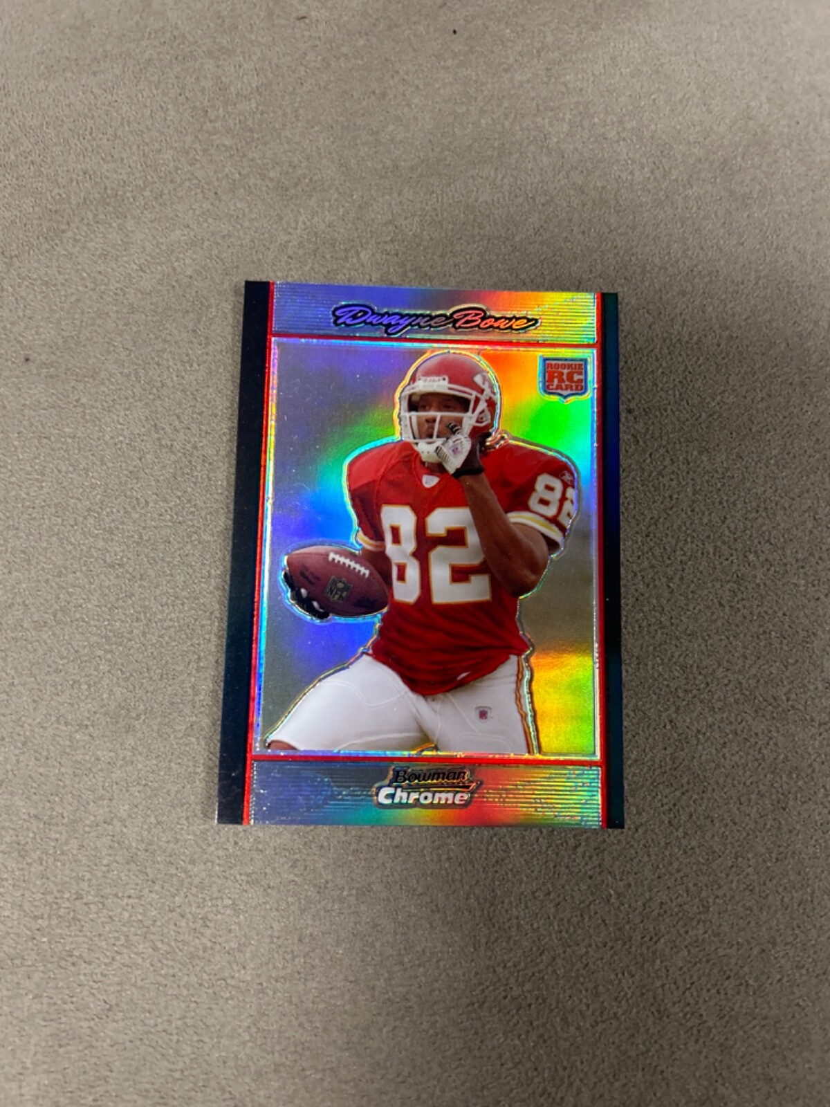 Dwayne Bowe Bowman Chrome #BC78 Refractor