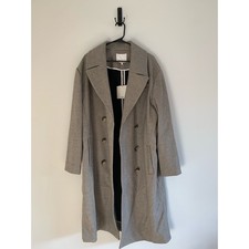 Nwt Tibi $1295 Atticus Houndstooth Coat Size L