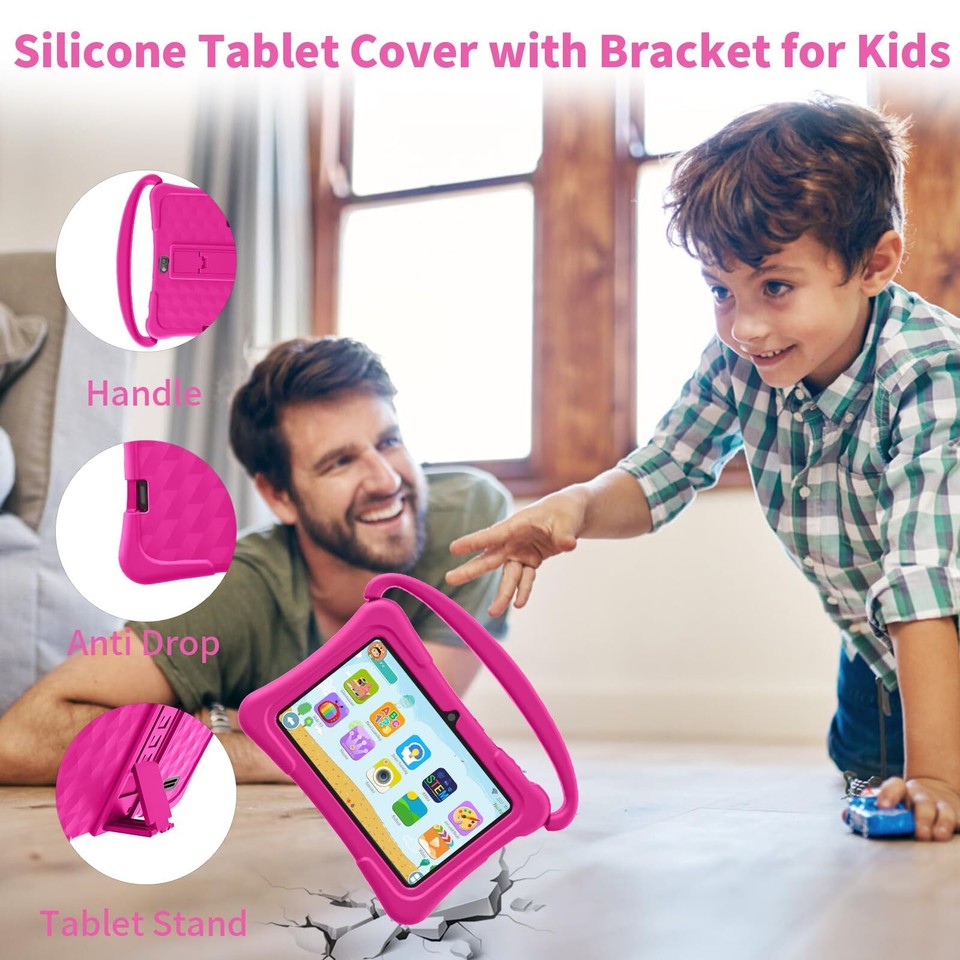 Kids Tablet, 7 inch Android Tablet for Kids, 32GB Toddler Tablet