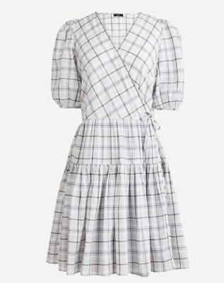 j crew cotton voile dress Cotton Voile Scallop-trim Babydoll Dress For Women