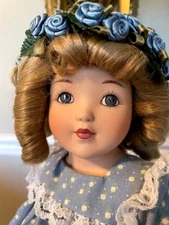 Porcelain & cloth 13" doll Virginia by Bessie Pease Gutmann Hamilton Collection