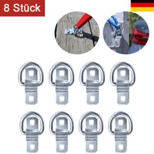8 Stück Zurrbügel 800kg Anhänger Zurrösen Zurrmulde Zurrhaken Ladungssicherung