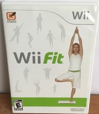 Nintendo Wii Fit Game ONLY With Case And Booklet 2008 Fitness Workout EUC