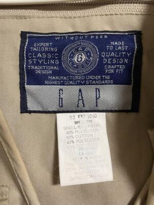 GAP 90s Beige Fishing Utility Vest Unisex | eBay