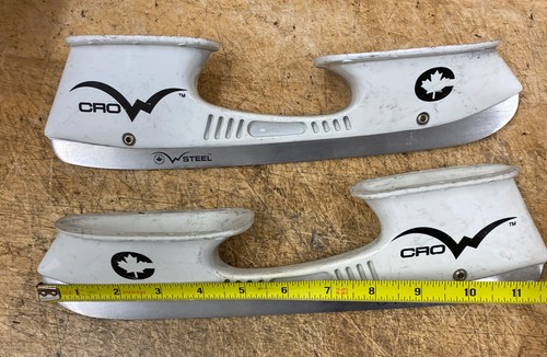 RARE NHL PRO STOCK CROW TUUK Blade holder W Steel blades 272 bauer graf rbk - Picture 7 of 7