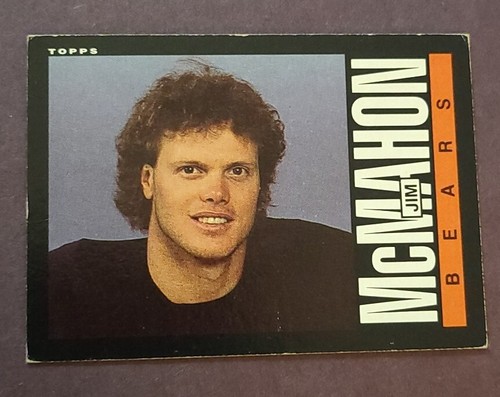 1985 TOPPS JIM McMAHON 31 CHICAGO BEARS FOOTBALL CARD EBay