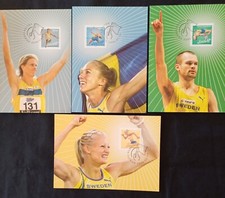 Sweden 2006 Maxi MaxiCards Track- and Fiels Sports Holm Berqvist Olsson