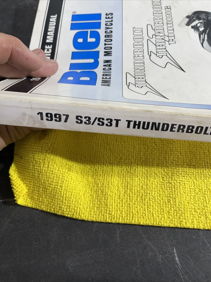 Harley 1997 Buell Thunderbolt/Touring manual de servicio de fábrica 99489-97Y Foto 4 de 4