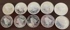 1981 U.S. Assay Office San Francisco 1 oz .999 Fine Silver Round CC Lot of 10 Oz