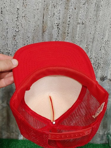 Vintage 80s First & Last Chance Saloon Snapback Trucker Hat Cap Vernon Indiana - Picture 11 of 12