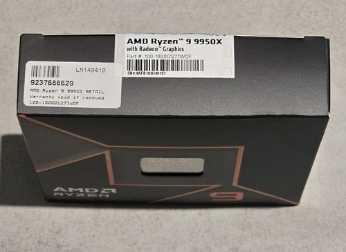 AMD Ryzen 9 9950X 16-core 32-thread 5.7GHz 80MB Cache AM5 CPU - Photo 2/4