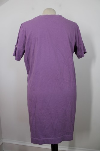 Everlane S Pink Organic Cotton Short Sleeve Pocket Tee Dress - Picture 4 of 9