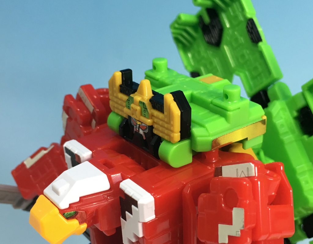 Japan Rare Bandai Minipla model Zyuohking Octopus Megazord power