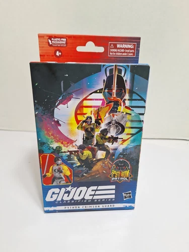 HASBRO G.I.JOE CLASSIFIED SERIES PYTHON CRIMSON GUARD ACTION FIGURE