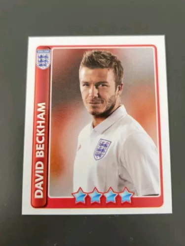 New Rare Merlin Topps David Beckham England 2010 World Cup Sticker 217