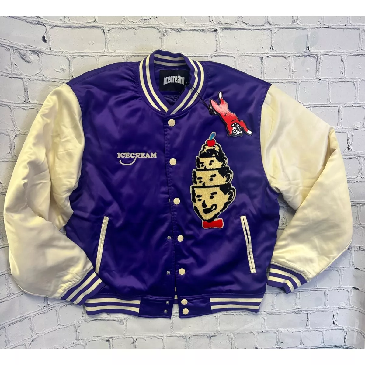 Ice cream 2025 varsity jacket