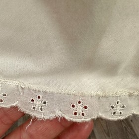 Vintage Philmade Lace Trim Full Slip Nightgown Women's Size 38 Tricot White USA