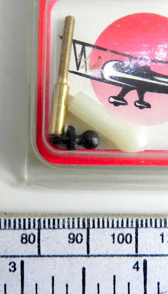 Rotule filetée 1/16" - Great Planes ref : GPMQ3842 - lot of 2 - Photo 2/3