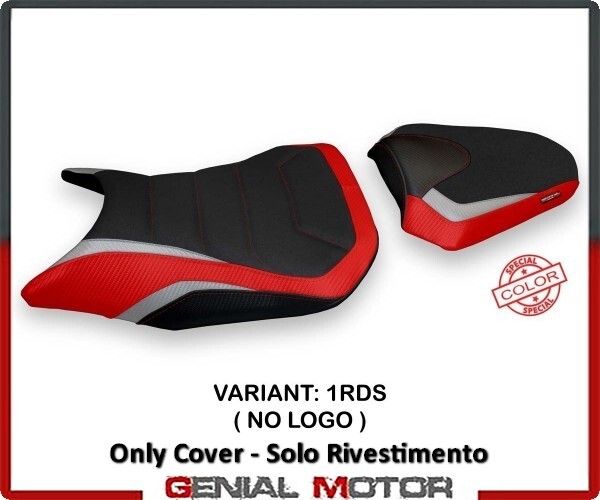 Rivestimento sella Lemmi Ultragrip Rosso-Argento(RDS)T.I.HONDA CB 500 F 2016>20