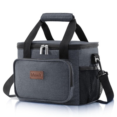 Large Lunch Bag Insulated Lunch Box Soft Cooler Cooling Tote for Adult Men Wo...