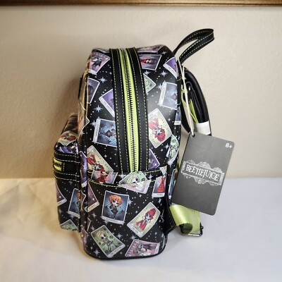 Loungefly Beetlejuice Tarot Card bag Halloween Amazon.com: Loungefly Backpack Warner Brothers - Beetlejuice  main image 4