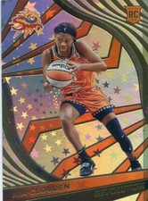 2022 Panini Revolution WNBA NIA CLOUDEN RC ROOKIE #99 ASTRO PARALLEL SUN