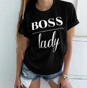 t shirt boss lady