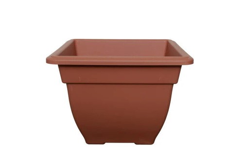 Whitefurze Square Bell Planter Pot Home Gardening Tools 38cm Terracotta - Picture 5 of 5