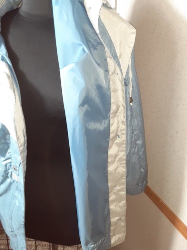 Vintage 90's Current Seen Button Front lined wind breaker jacket womens size M - Picture 7 of 9
