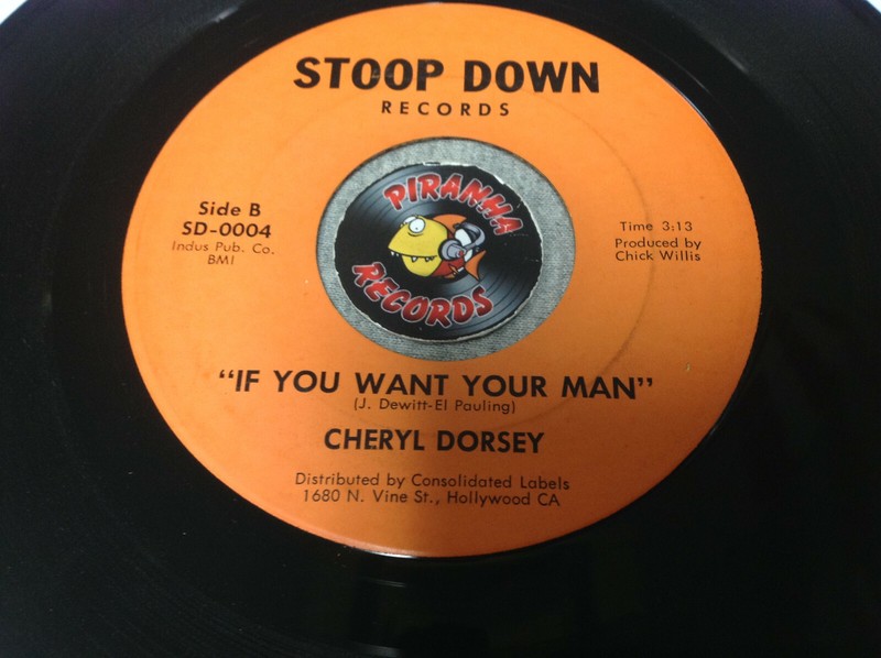 Cheryl Dorsey A New Chapter In My Life Soul Vinyl 45 Single Piranha Records