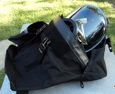 Tactical Gas Mask Pouch / Respirator Carrier/Bag Hvy-Duty,Drop-Leg,Thigh-Straps+