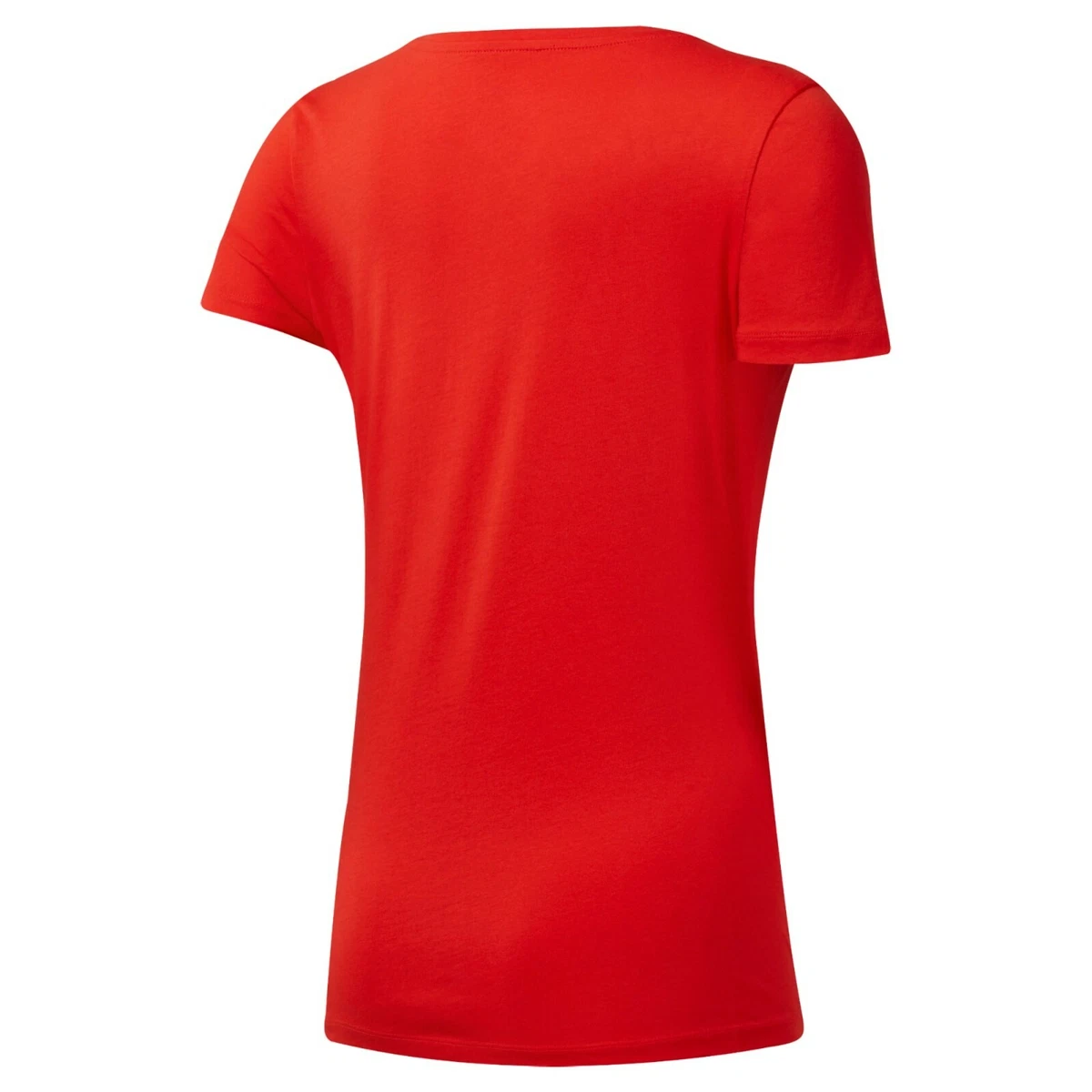 Camiseta lineal para mujer Reebok roja
