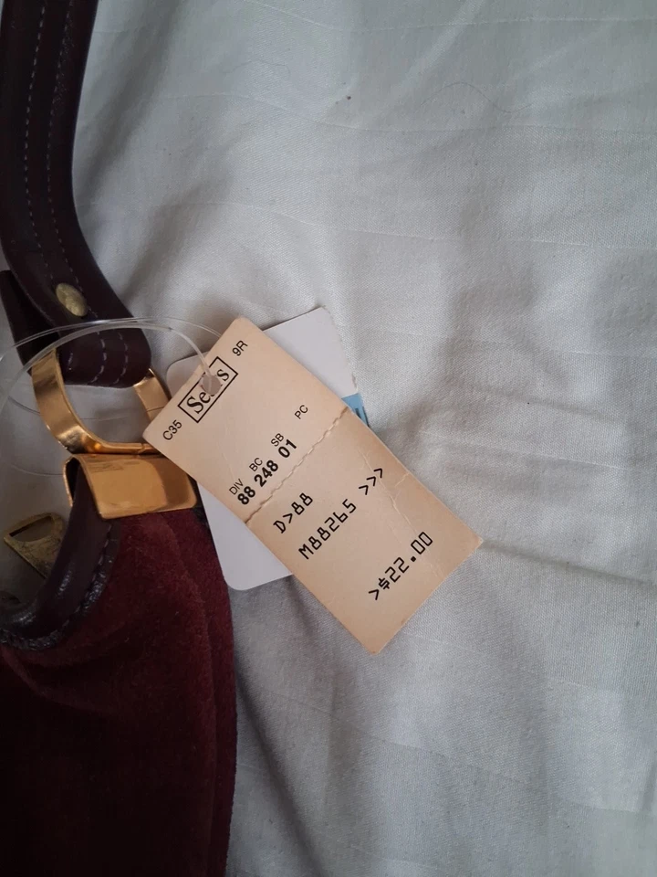 复古绒面皮钱包 — 第 3/4 张图片