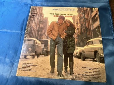 Bob Dylan The Freewheelin' Bob Dylan vinyl LP record 1963 Columbia CS 8786 VG+