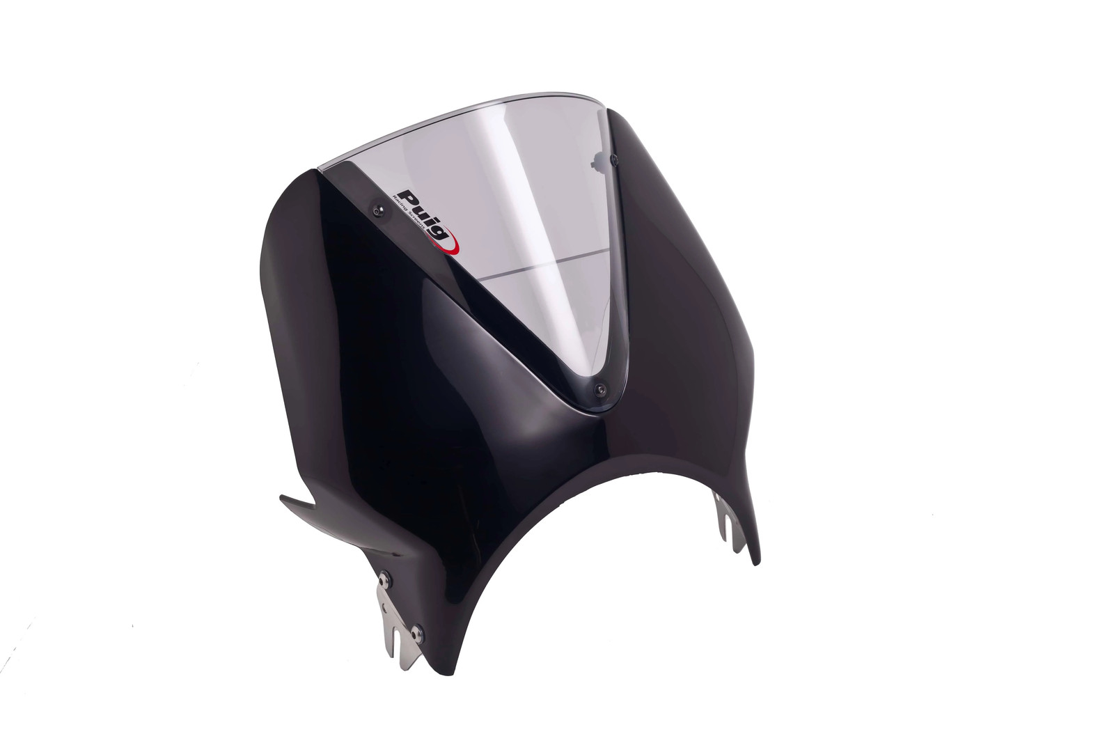 Puig Vision Screen | Black Fairing/Light Smoke Screen