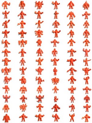 MUSCLE Men Salmon CHOOSE: Vintage 1980's Mattel M.U.S.C.L.E. Kinnikuman Figures