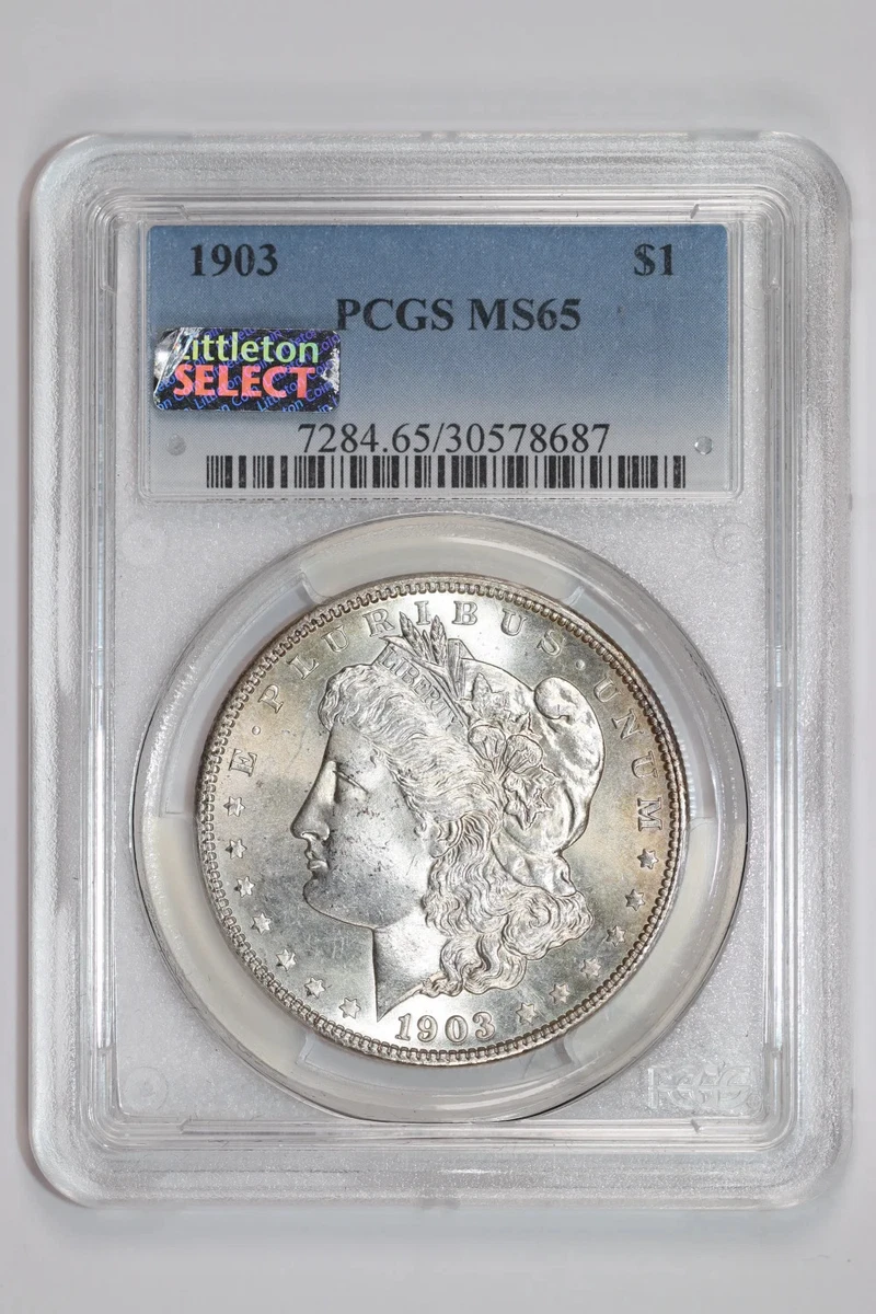 1903 Year Grade MS 65 Morgan Dollars (1878-1921) for sale | eBay