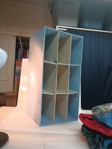 (1) Pre-owned Vintage Large Cardboard Shoe Storage Box 28 In X 14 In