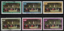 Venezuela: 1962; Scott 812-814 + C804-C806, set complete, Used, EBV1867