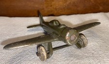 1930  s Original HUBLEY 2226/2227 Cast Iron Low Wing WW-II Fighter Airplane